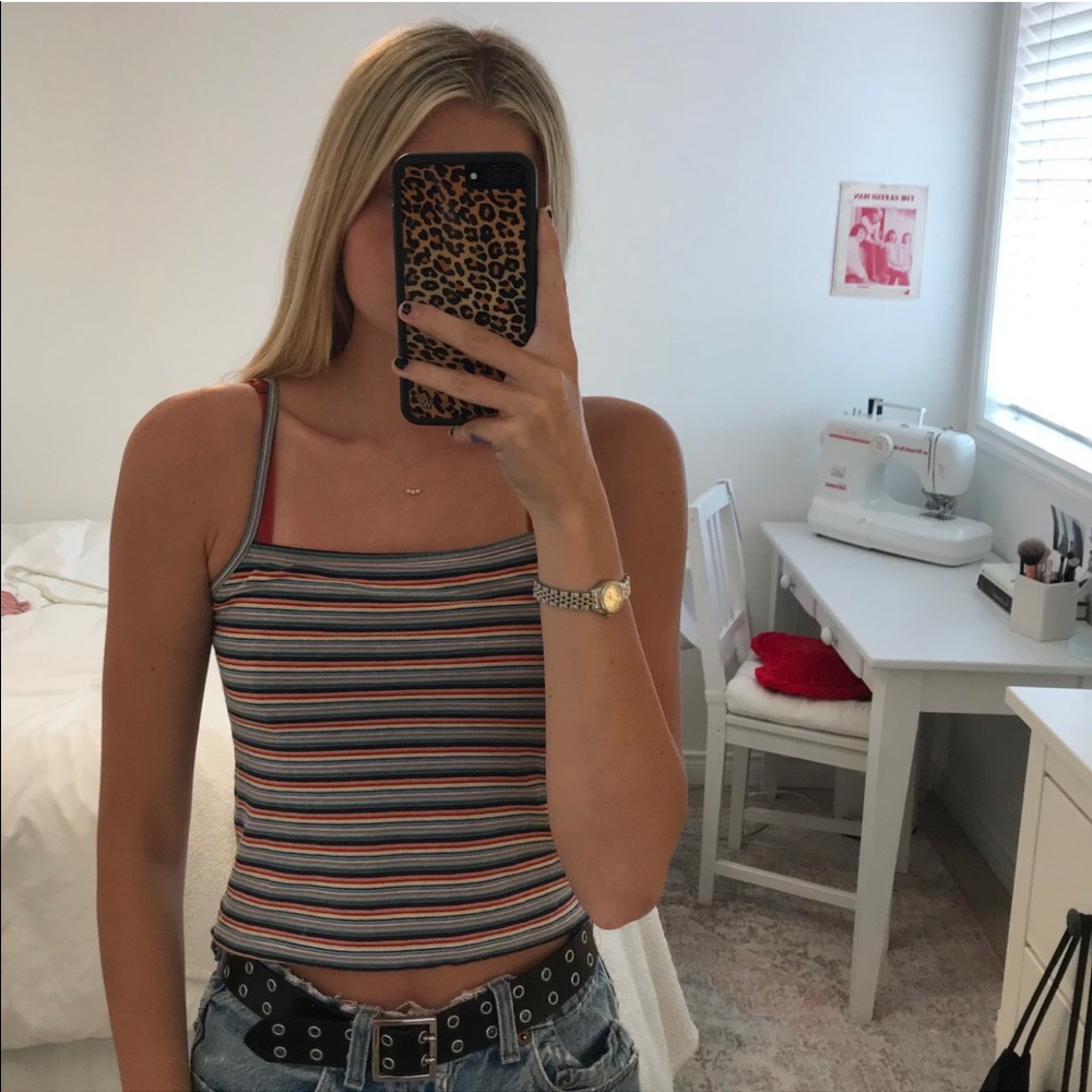 Brandy Melville striped tank